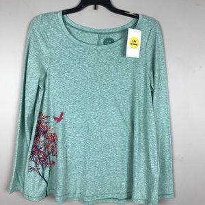 Life is good woman’s long sleeve T shirt